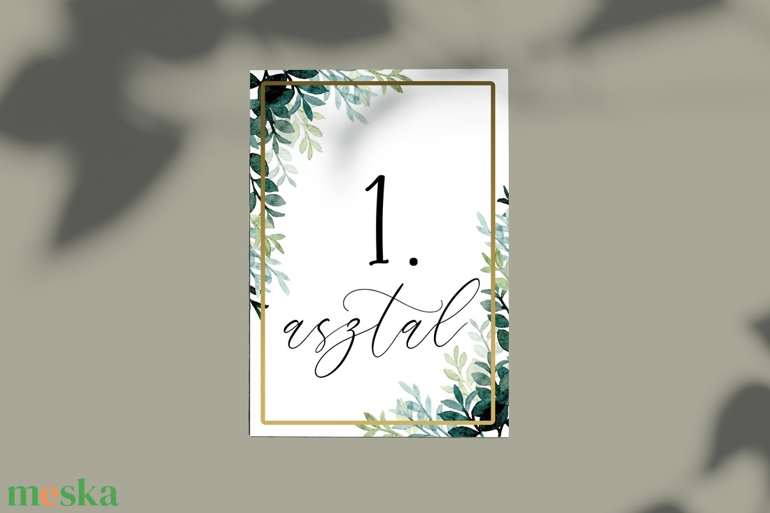 Asztalszám (Forest Dream E9) - esküvő - meghívó & kártya - meghívó - Meska.hu Asztalszám (Forest Dream E9) - esküvő - meghívó & kártya - meghívó - Meska.hu