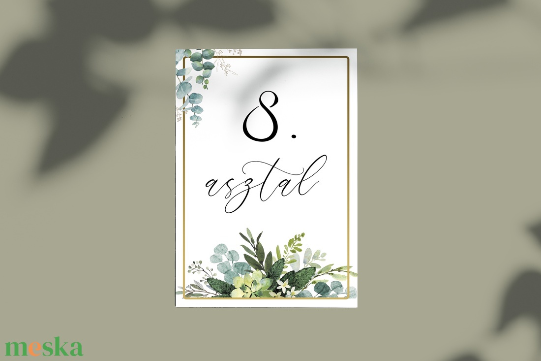 Asztalszám (Secret Garden E12) - esküvő - meghívó & kártya - meghívó - Meska.hu Asztalszám (Secret Garden E12) - esküvő - meghívó & kártya - meghívó - Meska.hu