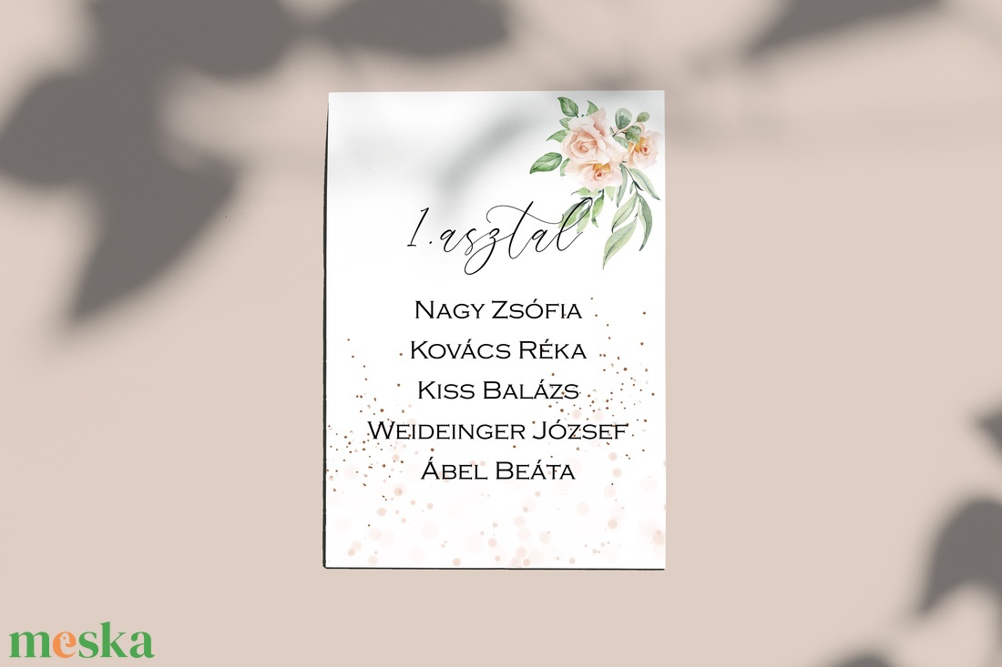 Ültetési rend (Peach Blossom E3) - esküvő - meghívó & kártya - meghívó - Meska.hu Ültetési rend (Peach Blossom E3) - esküvő - meghívó & kártya - meghívó - Meska.hu