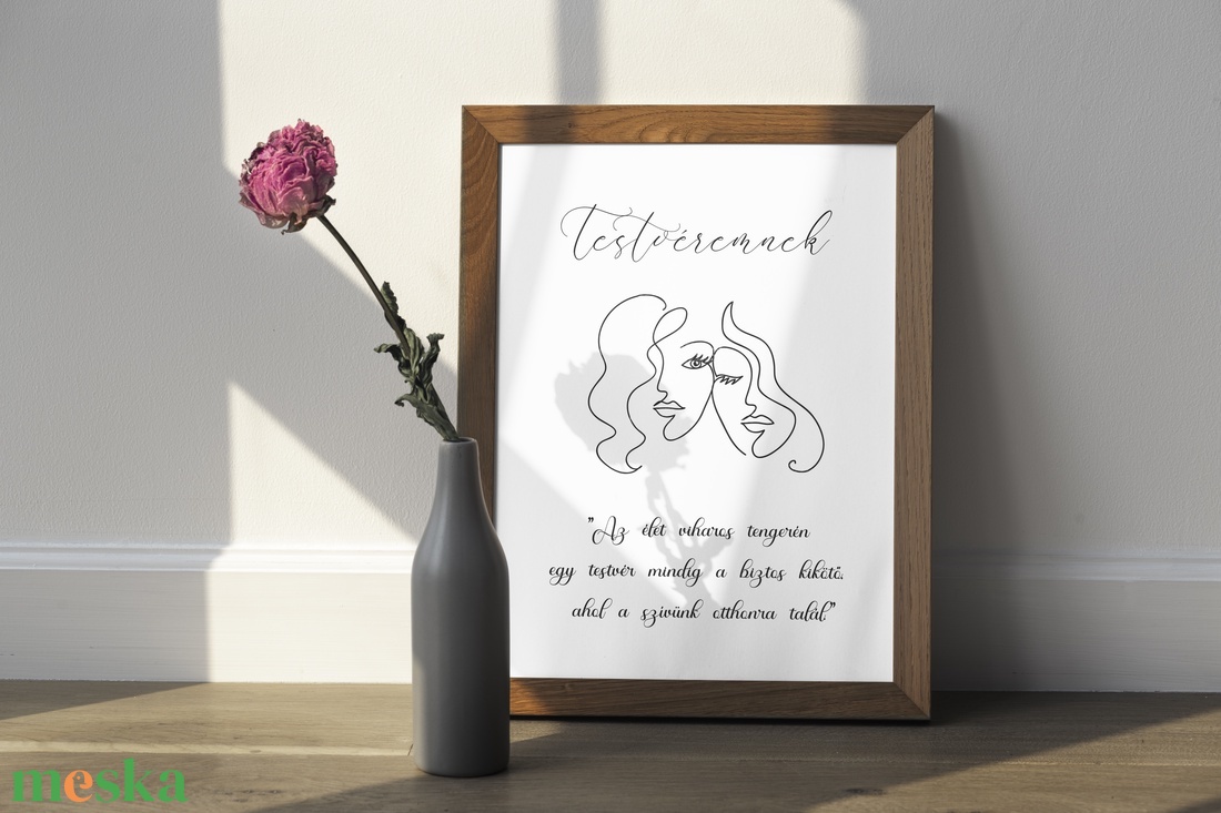 Testvéremnek falikép (line art - vonalrajz) - otthon & életmód - dekoráció - kép & falikép - üvegkép - Meska.hu Testvéremnek falikép (line art - vonalrajz) - otthon & életmód - dekoráció - kép & falikép - üvegkép - Meska.hu