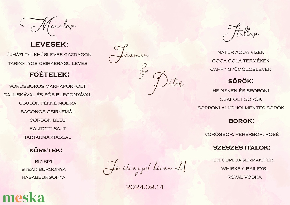 Menülap és itallap (Wedding Passport E1) - esküvő - meghívó & kártya - meghívó - Meska.hu Menülap és itallap (Wedding Passport E1) - esküvő - meghívó & kártya - meghívó - Meska.hu