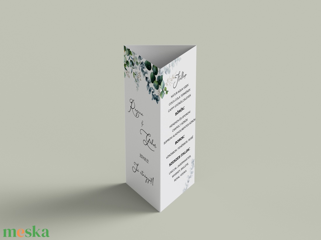 Menülap és itallap (Natures Serenade E4) - esküvő - meghívó & kártya - meghívó - Meska.hu Menülap és itallap (Natures Serenade E4) - esküvő - meghívó & kártya - meghívó - Meska.hu