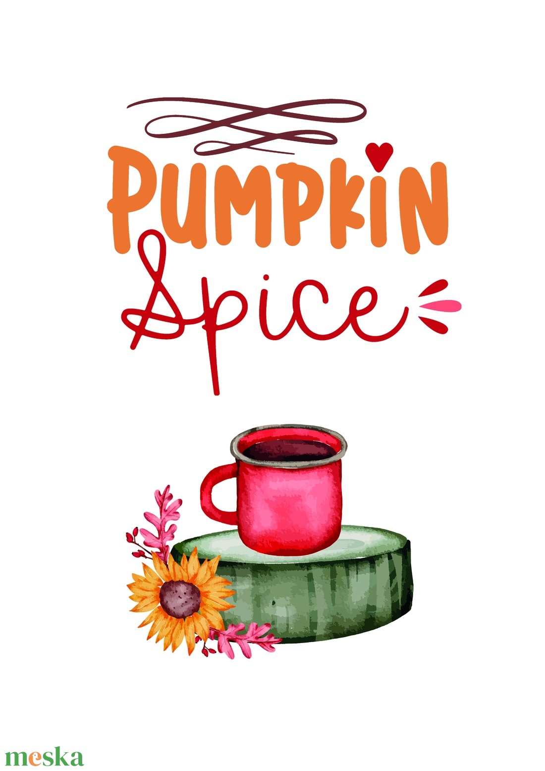 Pumpkin spice őszi képeslap borítékkal - karácsony - karácsonyi ajándékozás - karácsonyi képeslap, üdvözlőlap, ajándékkísérő - Meska.hu Pumpkin spice őszi képeslap borítékkal - karácsony - karácsonyi ajándékozás - karácsonyi képeslap, üdvözlőlap, ajándékkísérő - Meska.hu