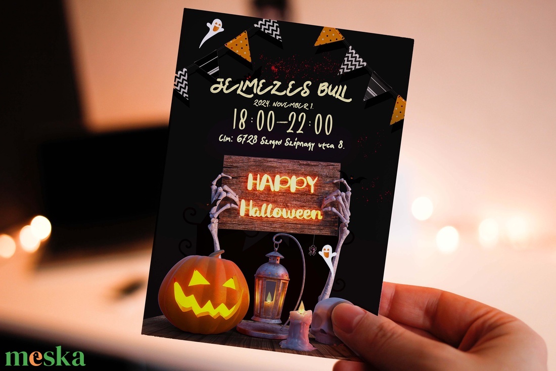 Jelmezes buli - Halloween party meghívó - otthon & életmód - dekoráció - halloween - halloweeni meghívó, képeslap, ajándékkísérő - Meska.hu Jelmezes buli - Halloween party meghívó - otthon & életmód - dekoráció - halloween - halloweeni meghívó, képeslap, ajándékkísérő - Meska.hu