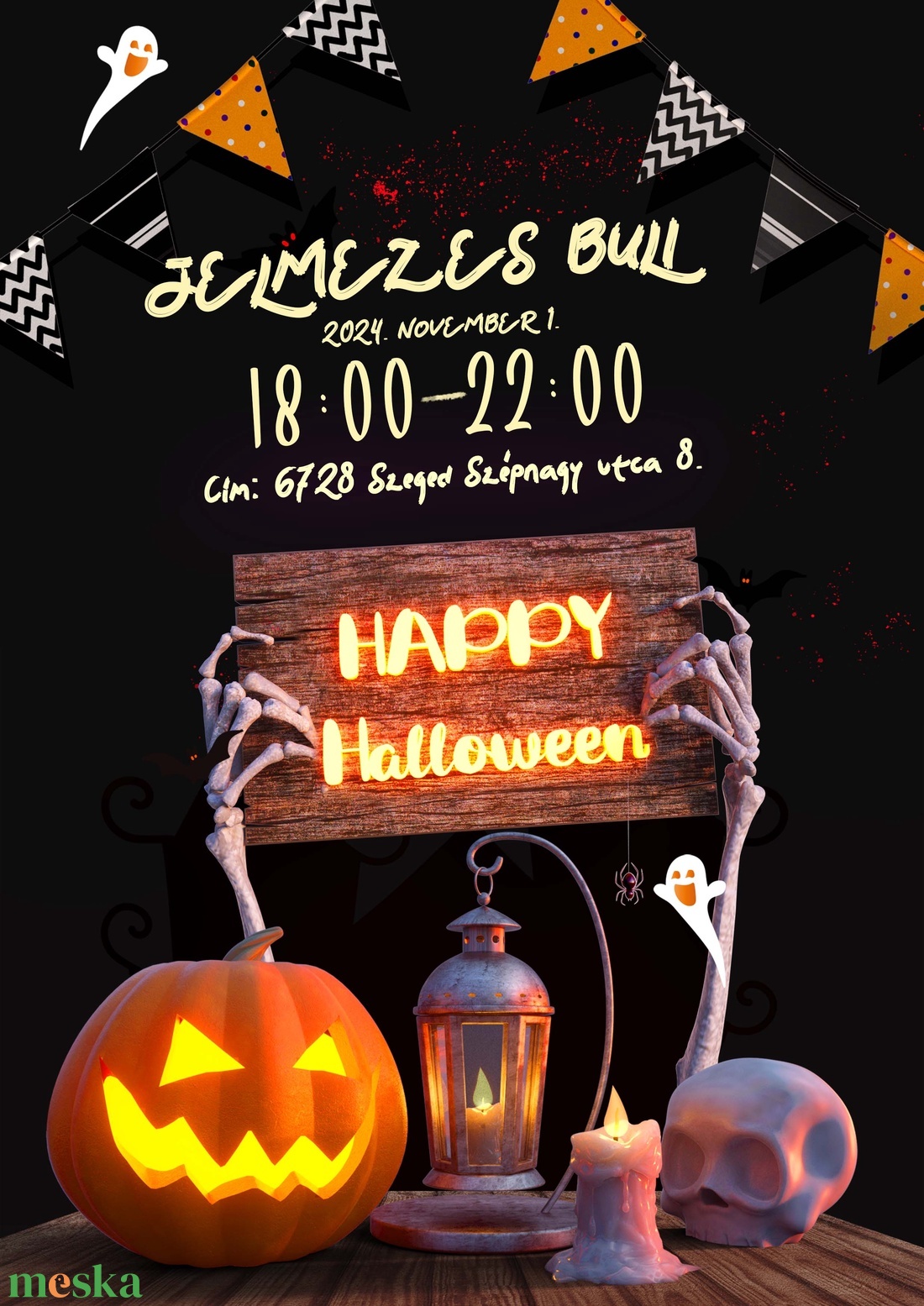 Jelmezes buli - Halloween party meghívó - otthon & életmód - dekoráció - halloween - halloweeni meghívó, képeslap, ajándékkísérő - Meska.hu Jelmezes buli - Halloween party meghívó - otthon & életmód - dekoráció - halloween - halloweeni meghívó, képeslap, ajándékkísérő - Meska.hu