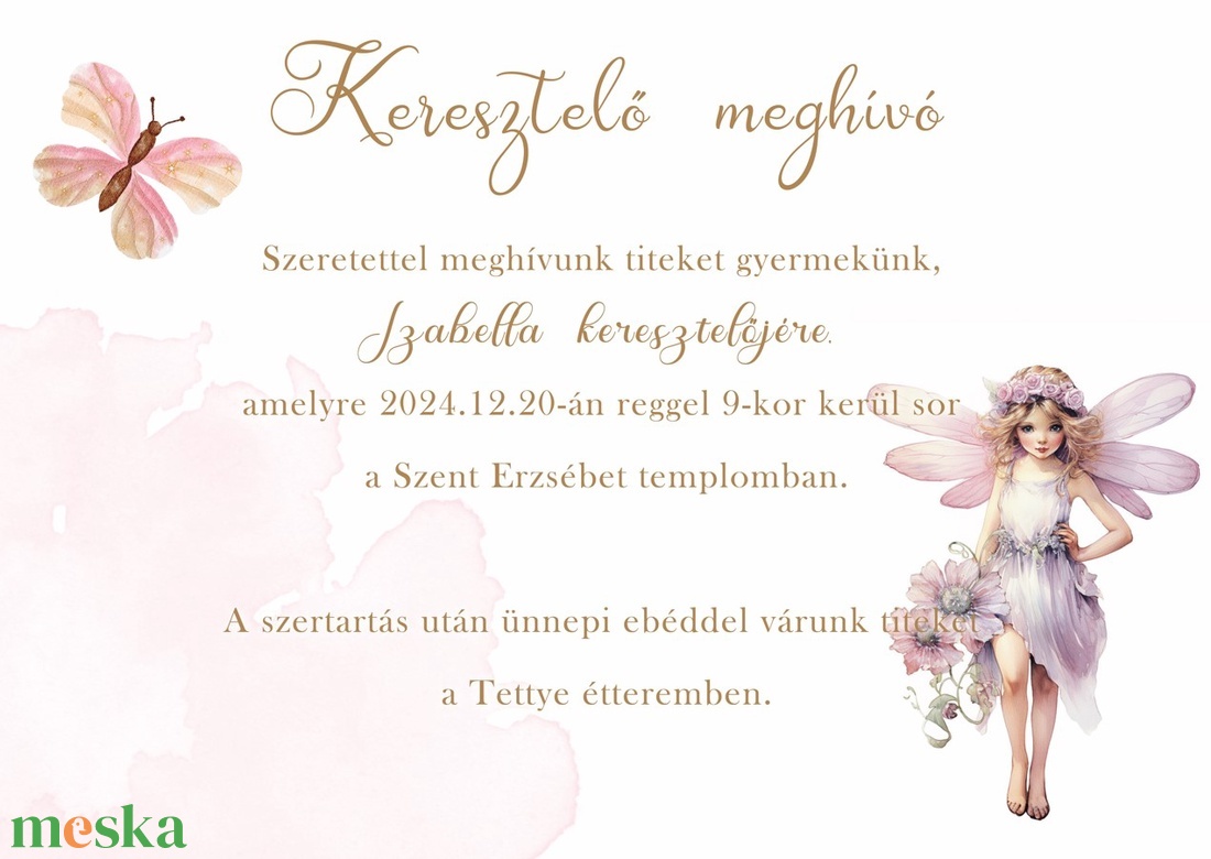Keresztelő meghívó - angyalkás - játék & sport - keresztelőajándékok - Meska.hu Keresztelő meghívó - angyalkás - játék & sport - keresztelőajándékok - Meska.hu
