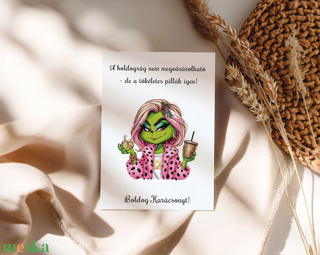 Vendégajándék - karácsonyi grincs - karácsony - karácsonyi ajándékozás - karácsonyi képeslap, üdvözlőlap, ajándékkísérő - Meska.hu Vendégajándék - karácsonyi grincs - karácsony - karácsonyi ajándékozás - karácsonyi képeslap, üdvözlőlap, ajándékkísérő - Meska.hu