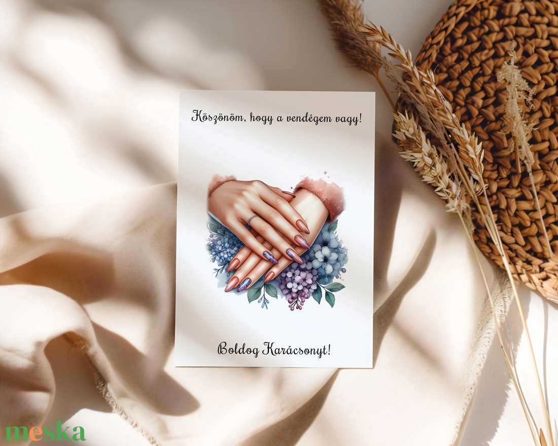 Vendégajándék - műkörmösöknek - karácsony - karácsonyi ajándékozás - karácsonyi képeslap, üdvözlőlap, ajándékkísérő - Meska.hu Vendégajándék - műkörmösöknek - karácsony - karácsonyi ajándékozás - karácsonyi képeslap, üdvözlőlap, ajándékkísérő - Meska.hu