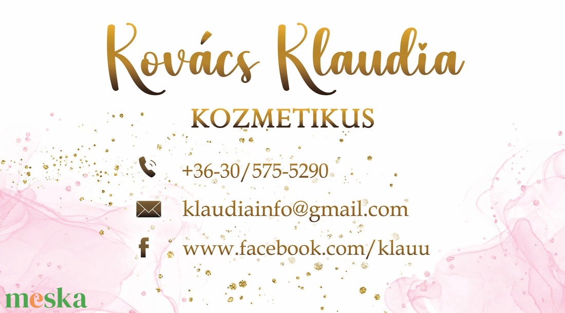 Névjegykártya - rose, gold - otthon & életmód - papír, írószer - névjegykártya - Meska.hu Névjegykártya - rose, gold - otthon & életmód - papír, írószer - névjegykártya - Meska.hu