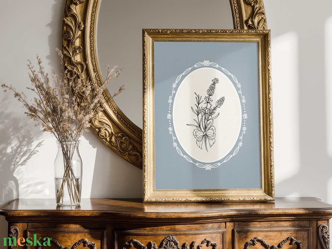 Baba/Gyermekszoba falikép - Vintage - Halk nyugalom (V12) - otthon & életmód - babaszoba, gyerekszoba - babaszoba kép - Meska.hu