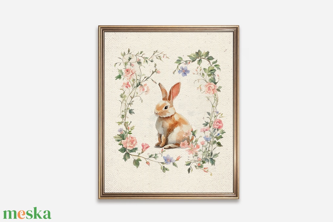 Baba/Gyermekszoba falikép - Vintage - Pihentető csend (V40) - otthon & életmód - babaszoba, gyerekszoba - babaszoba kép - Meska.hu