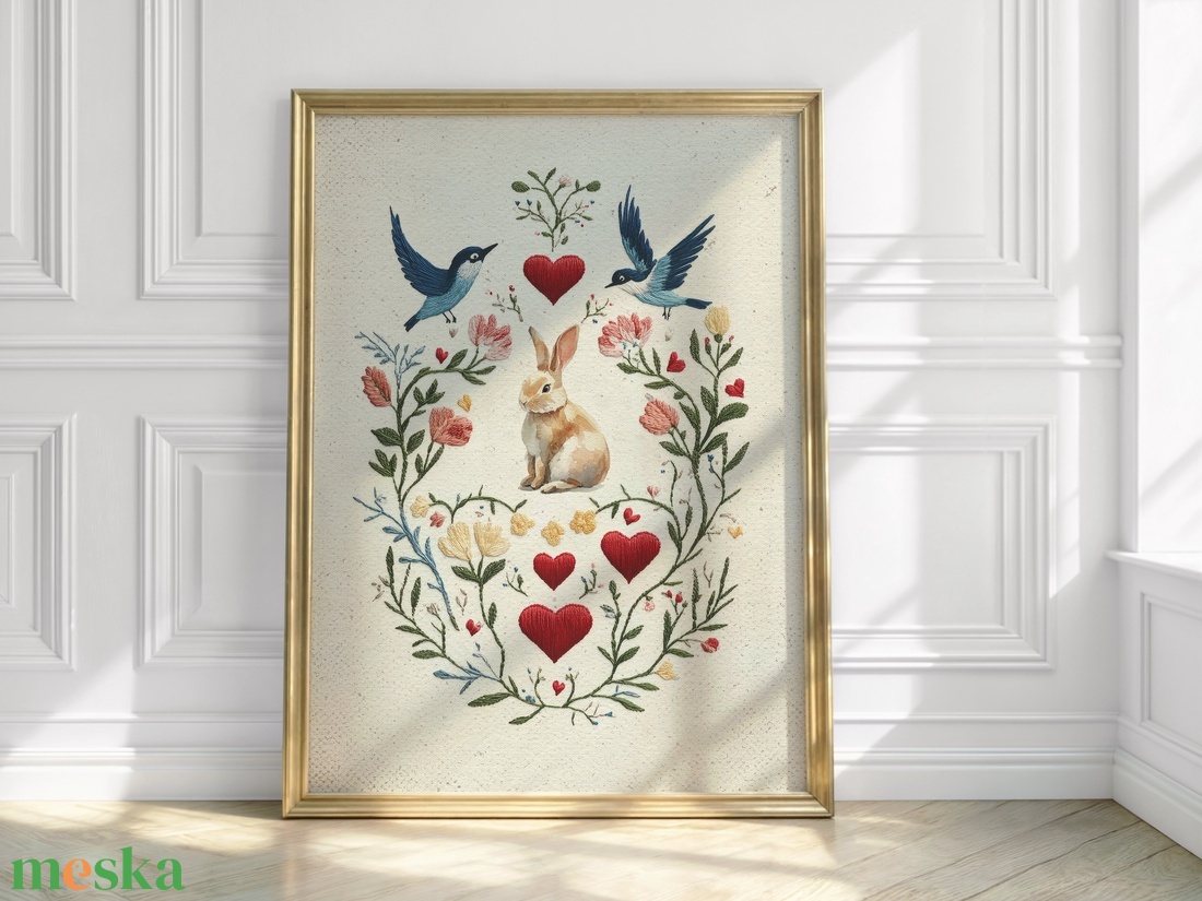 Baba/Gyermekszoba falikép - Vintage - Régi idők ölelése (V41) - otthon & életmód - babaszoba, gyerekszoba - babaszoba kép - Meska.hu