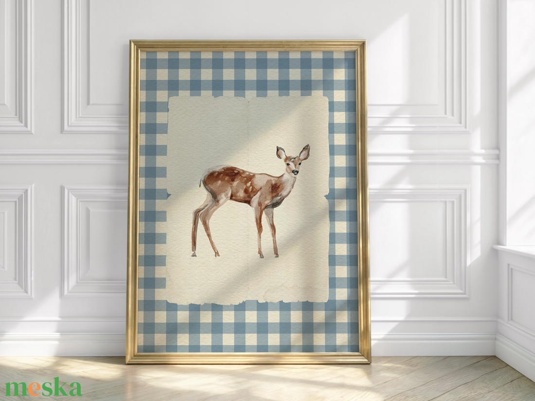 Baba/Gyermekszoba falikép - Vintage - Erdő reménye (V46) - otthon & életmód - babaszoba, gyerekszoba - babaszoba kép - Meska.hu