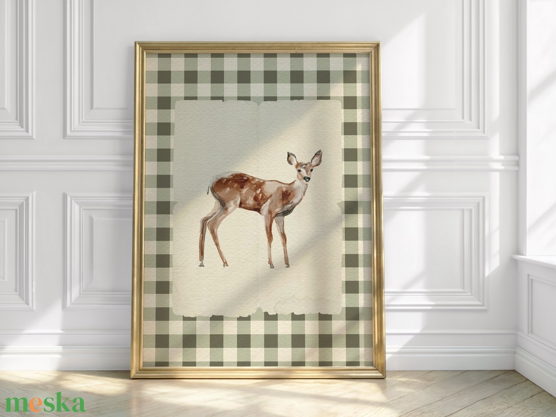 Baba/Gyermekszoba falikép - Vintage - Suta léptek meséje (V48) - otthon & életmód - babaszoba, gyerekszoba - babaszoba kép - Meska.hu