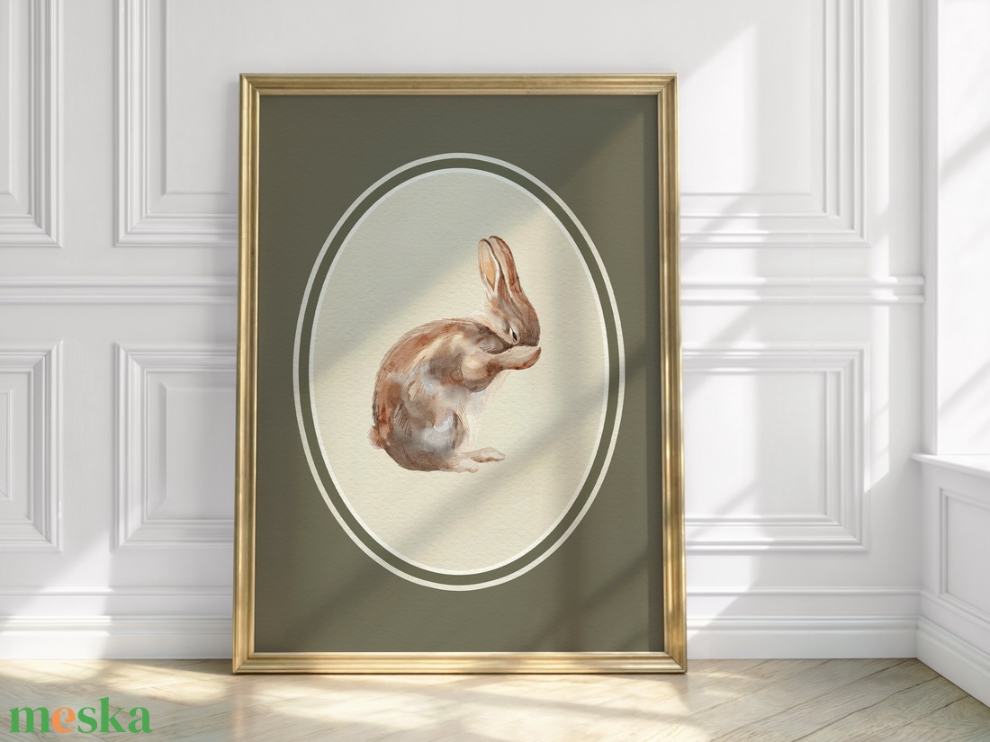 Baba/Gyermekszoba falikép - Vintage - Az erdő neszei (V50) - otthon & életmód - babaszoba, gyerekszoba - babaszoba kép - Meska.hu