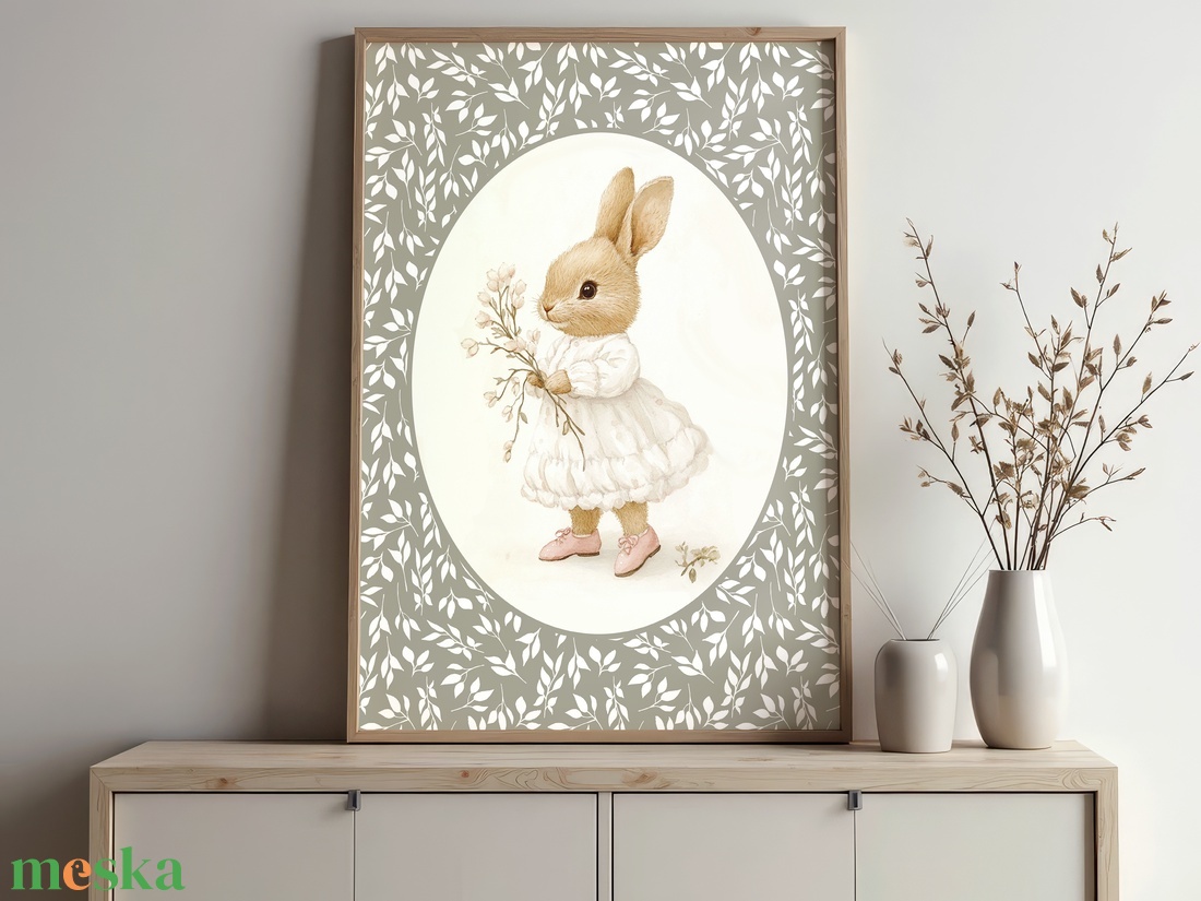 Baba/Gyermekszoba falikép - Vintage - Természet (V58) - otthon & életmód - babaszoba, gyerekszoba - babaszoba kép - Meska.hu