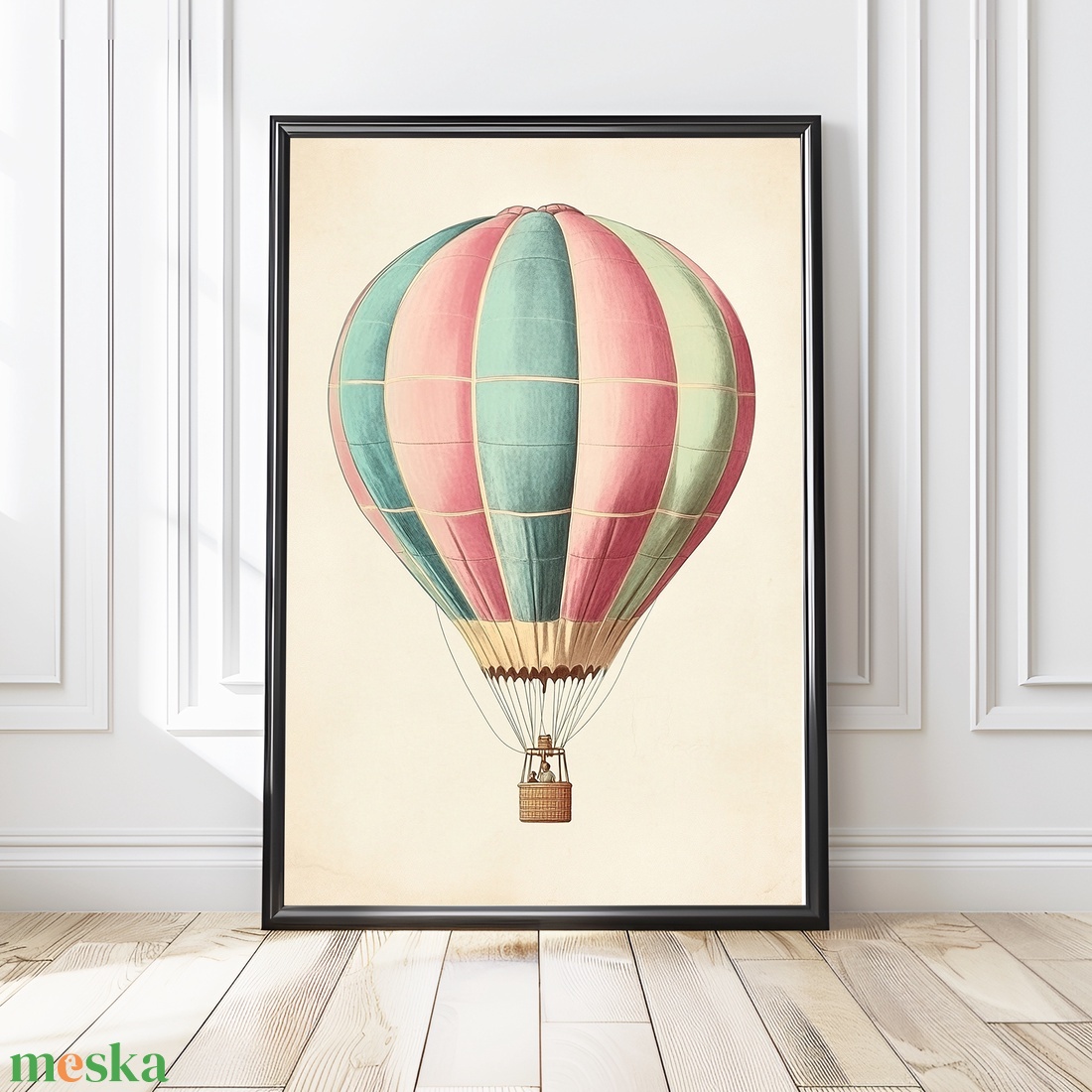 Baba/Gyermekszoba falikép - Vintage - Égbe írt történet (V66) - otthon & életmód - babaszoba, gyerekszoba - babaszoba kép - Meska.hu