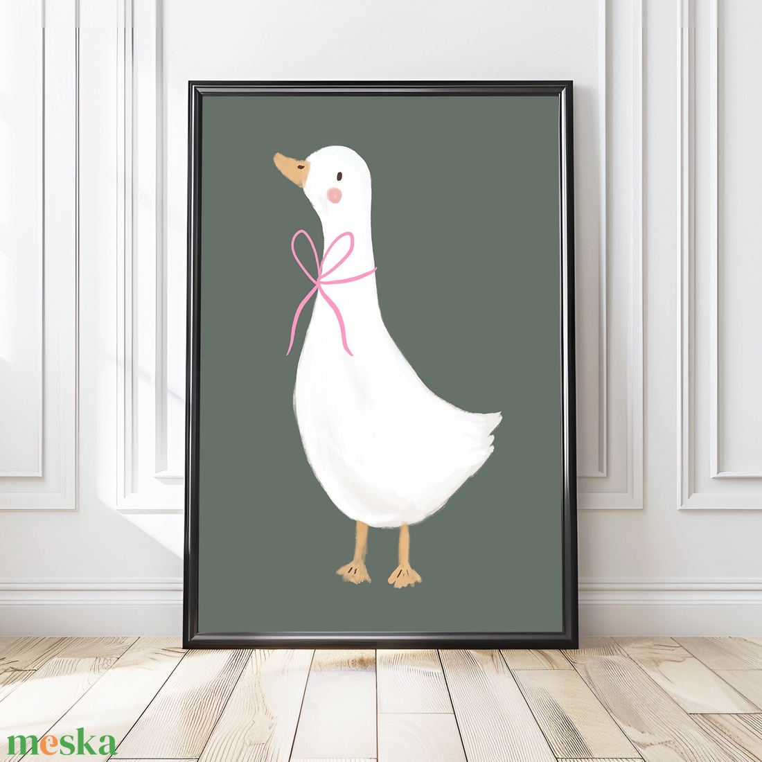 Baba/Gyermekszoba falikép - Vintage - Ludas csoda (V70) - otthon & életmód - babaszoba, gyerekszoba - babaszoba kép - Meska.hu