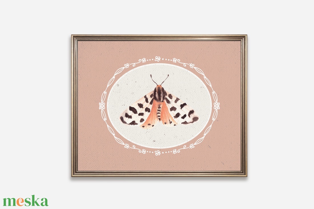 Baba/Gyermekszoba falikép - Vintage - Lepkeszárny meséi (V90) - otthon & életmód - babaszoba, gyerekszoba - babaszoba kép - Meska.hu