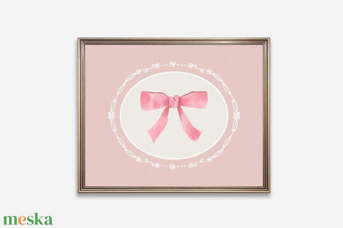 Baba/Gyermekszoba falikép - Vintage - Selyemszalag ódája (V93) - otthon & életmód - babaszoba, gyerekszoba - babaszoba kép - Meska.hu