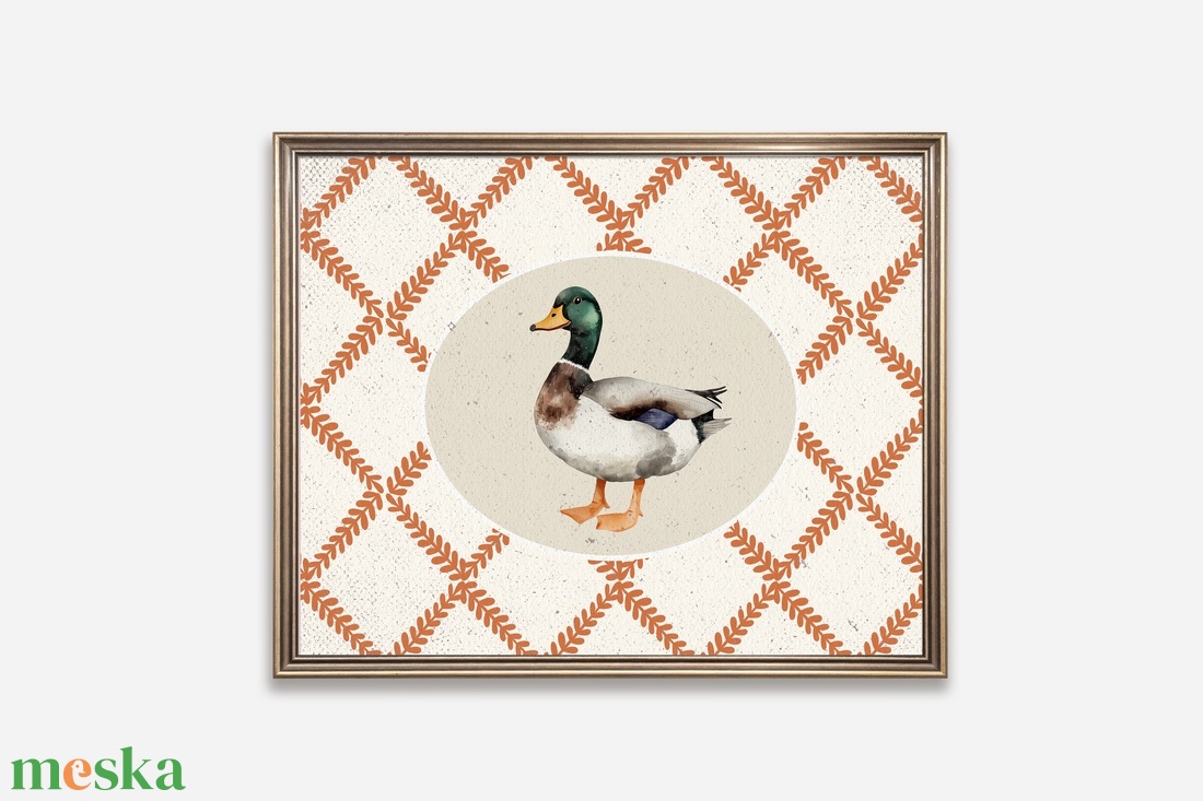 Baba/Gyermekszoba falikép - Vintage - Kacsamesék (V96) - otthon & életmód - babaszoba, gyerekszoba - babaszoba kép - Meska.hu
