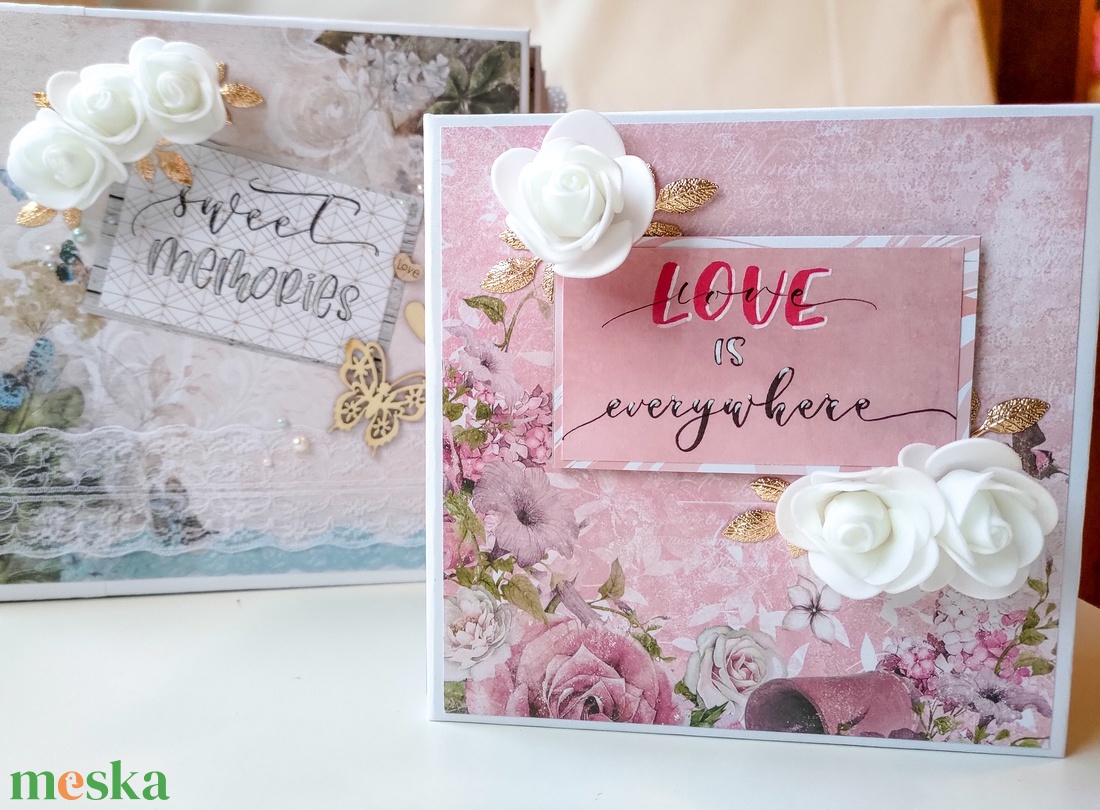 'Love is Everywhere' Album / Fotóalbum / Scrapbook - otthon & életmód - papír, írószer - album & fotóalbum - Meska.hu 'Love is Everywhere' Album / Fotóalbum / Scrapbook - otthon & életmód - papír, írószer - album & fotóalbum - Meska.hu