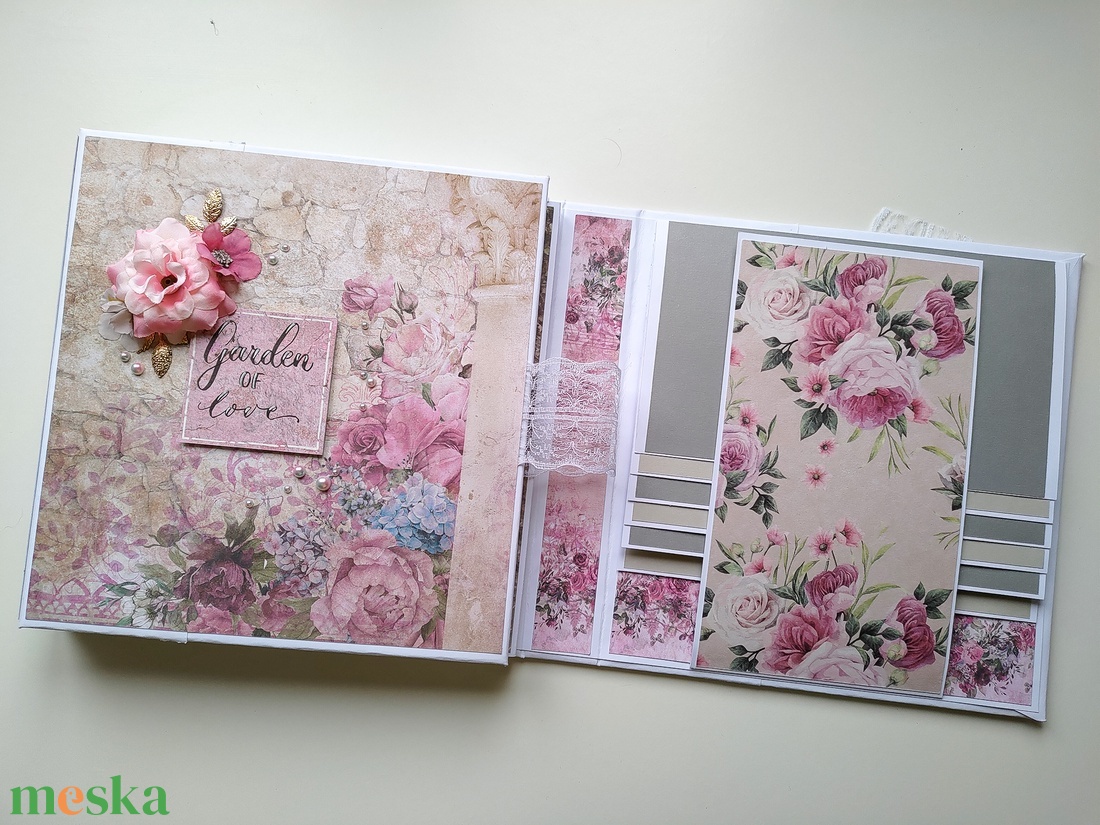 'Garden of Love' interaktív Album / Fotóalbum / Scrapbook - esküvő - emlék & ajándék - album & fotóalbum - Meska.hu 'Garden of Love' interaktív Album / Fotóalbum / Scrapbook - esküvő - emlék & ajándék - album & fotóalbum - Meska.hu