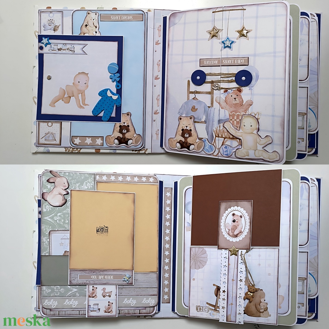 'It's a boy' baba emlékalbum, fotóalbum, scrapbook - otthon & életmód - papír, írószer - album & fotóalbum - Meska.hu 'It's a boy' baba emlékalbum, fotóalbum, scrapbook - otthon & életmód - papír, írószer - album & fotóalbum - Meska.hu