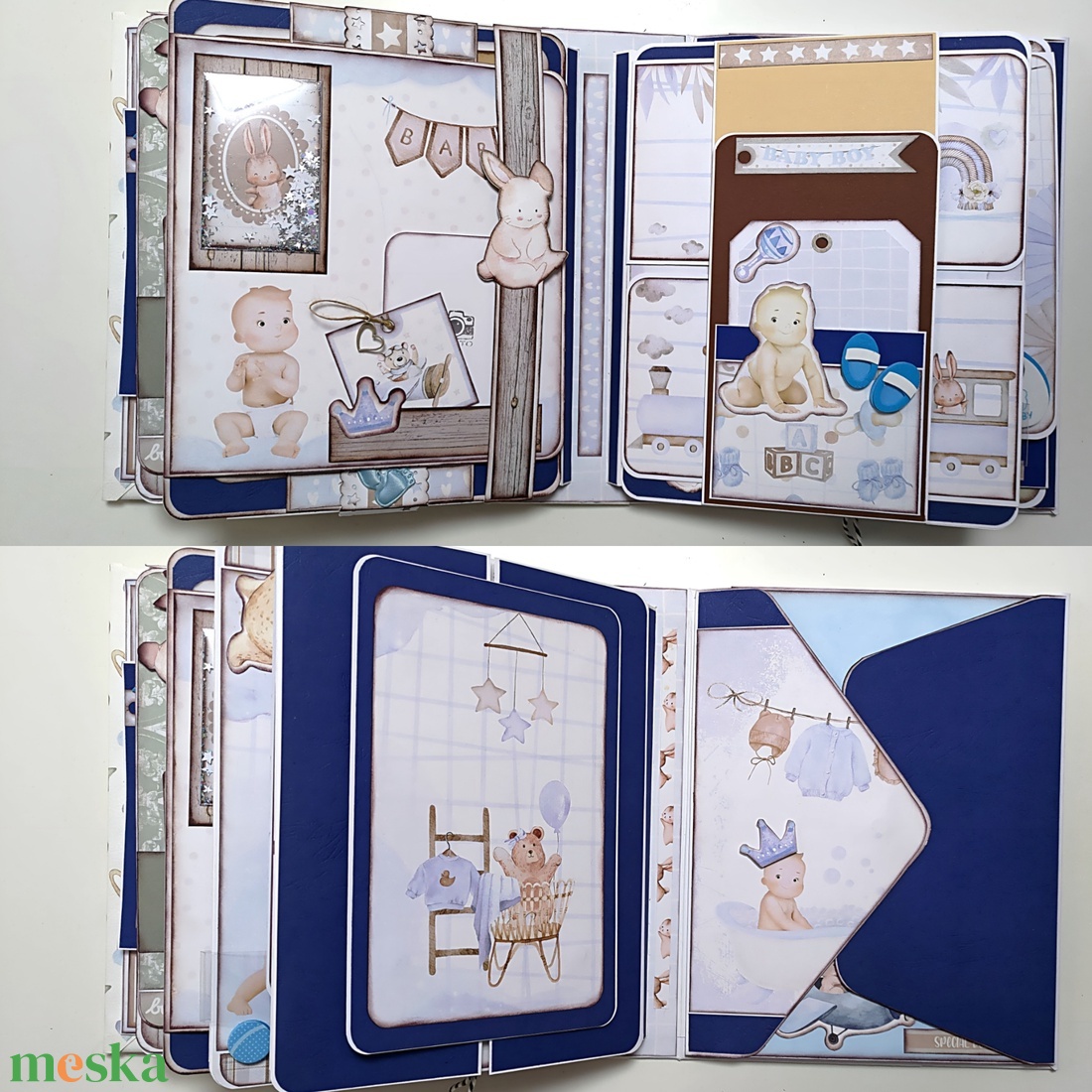 'It's a boy' baba emlékalbum, fotóalbum, scrapbook - otthon & életmód - papír, írószer - album & fotóalbum - Meska.hu 'It's a boy' baba emlékalbum, fotóalbum, scrapbook - otthon & életmód - papír, írószer - album & fotóalbum - Meska.hu
