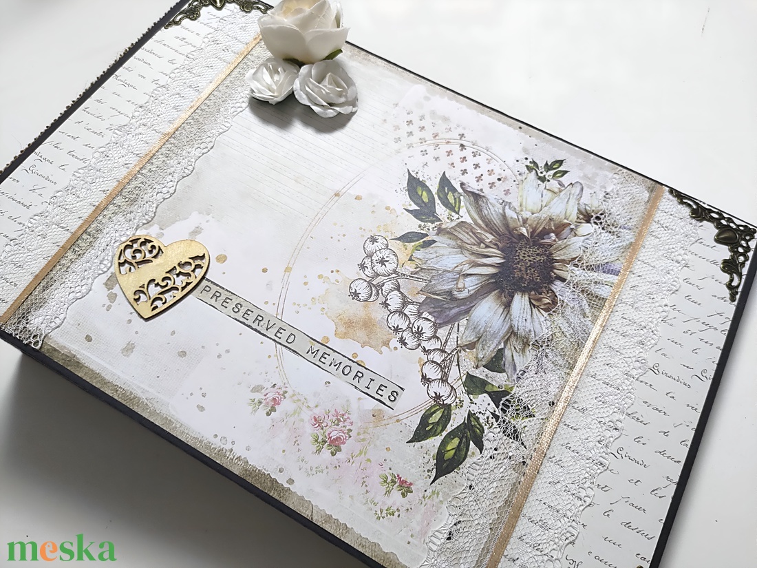 'Preserved memories' vintage emlékalbum, fotóalbum, scrapbook - otthon & életmód - papír, írószer - album & fotóalbum - Meska.hu 'Preserved memories' vintage emlékalbum, fotóalbum, scrapbook - otthon & életmód - papír, írószer - album & fotóalbum - Meska.hu