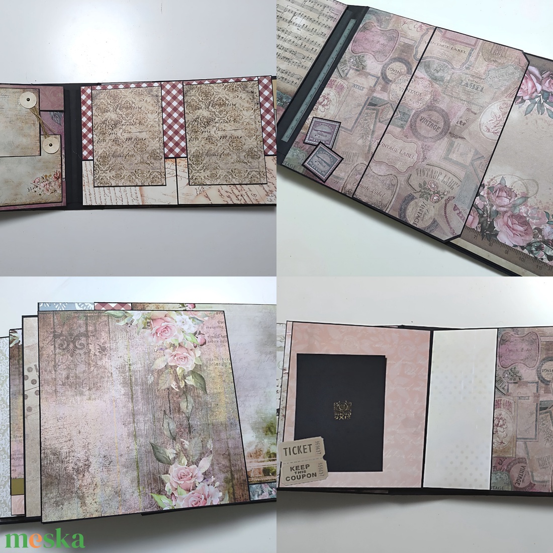 'Preserved memories' vintage emlékalbum, fotóalbum, scrapbook - otthon & életmód - papír, írószer - album & fotóalbum - Meska.hu 'Preserved memories' vintage emlékalbum, fotóalbum, scrapbook - otthon & életmód - papír, írószer - album & fotóalbum - Meska.hu