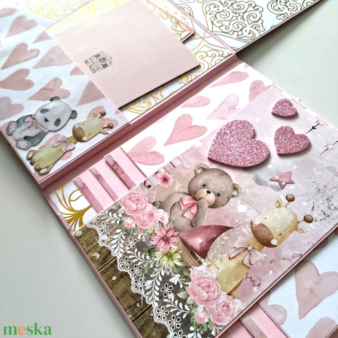 'Sweet Little Baby' Baba emlékalbum, fotóalbum, scrapbook - otthon & életmód - papír, írószer - babanapló - Meska.hu 'Sweet Little Baby' Baba emlékalbum, fotóalbum, scrapbook - otthon & életmód - papír, írószer - babanapló - Meska.hu