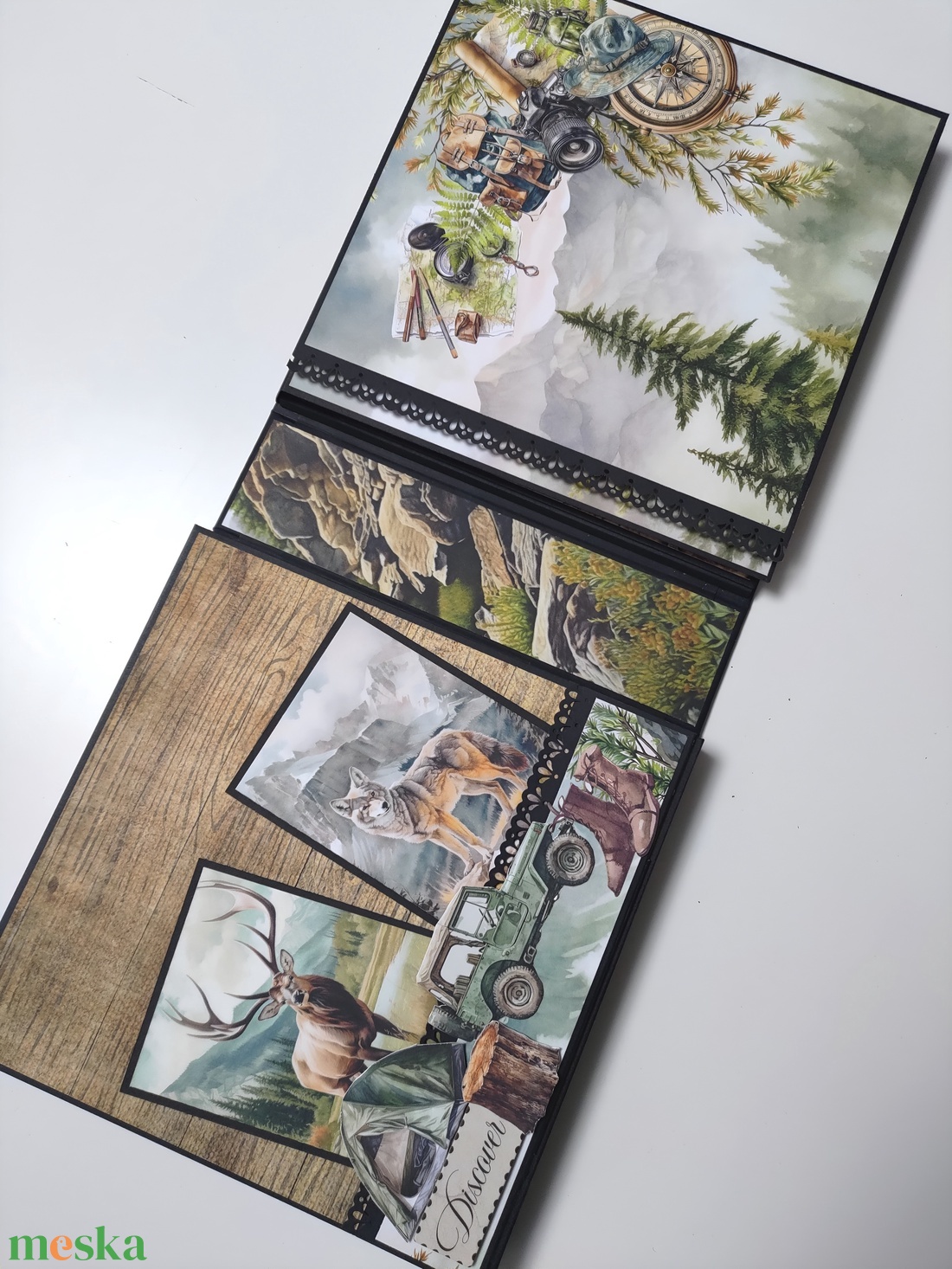 'Adventure' emlékalbum, fotóalbum, scrapbook - esküvő - emlék & ajándék - album & fotóalbum - Meska.hu 'Adventure' emlékalbum, fotóalbum, scrapbook - esküvő - emlék & ajándék - album & fotóalbum - Meska.hu