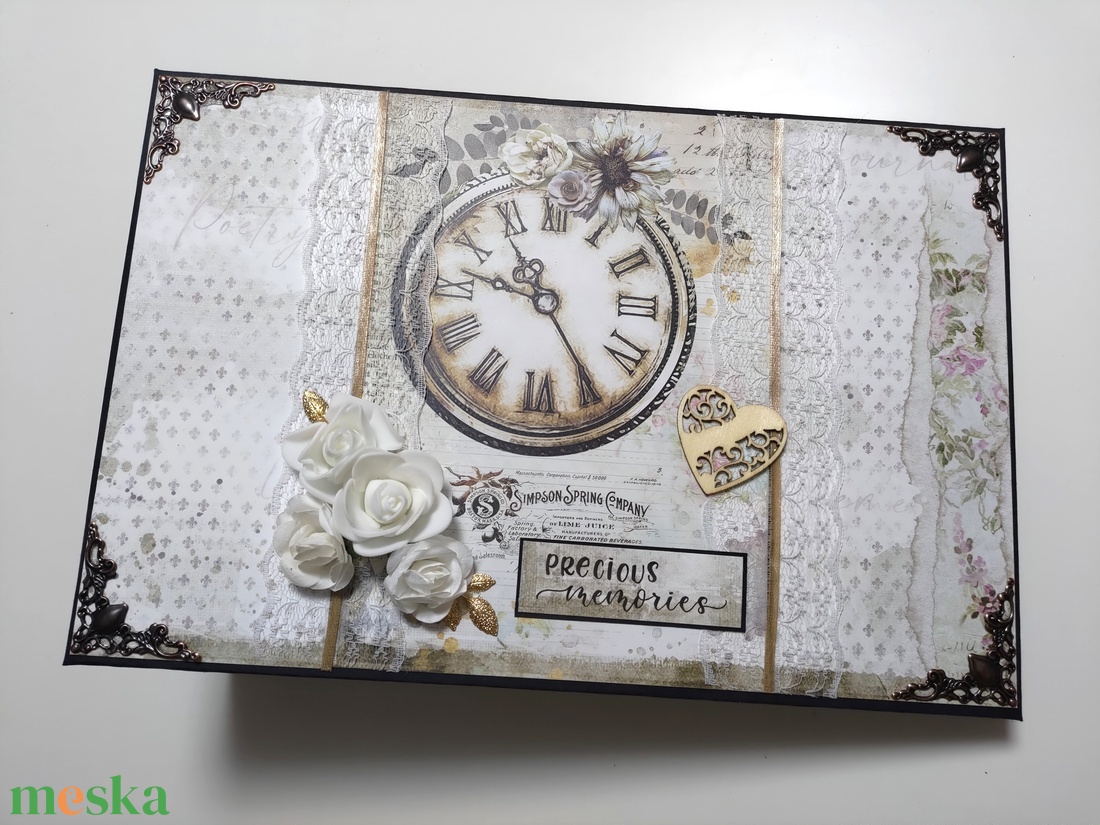 'Precious memories' vintage emlékalbum, fotóalbum, scrapbook - otthon & életmód - papír, írószer - album & fotóalbum - Meska.hu 'Precious memories' vintage emlékalbum, fotóalbum, scrapbook - otthon & életmód - papír, írószer - album & fotóalbum - Meska.hu
