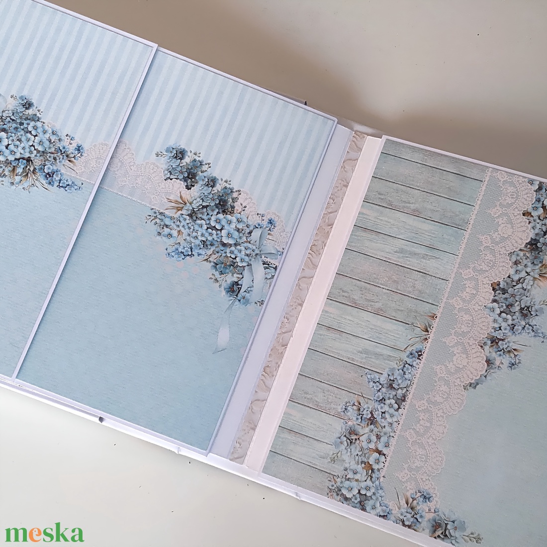 'Dreamland' emlékalbum, fotóalbum, scrapbook - otthon & életmód - papír, írószer - album & fotóalbum - Meska.hu