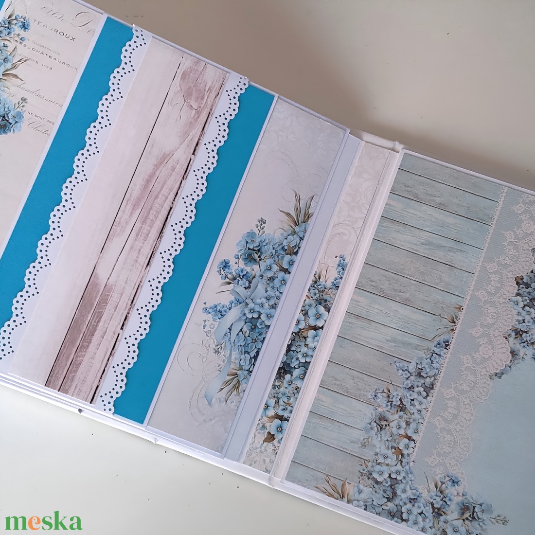 'Dreamland' emlékalbum, fotóalbum, scrapbook - otthon & életmód - papír, írószer - album & fotóalbum - Meska.hu