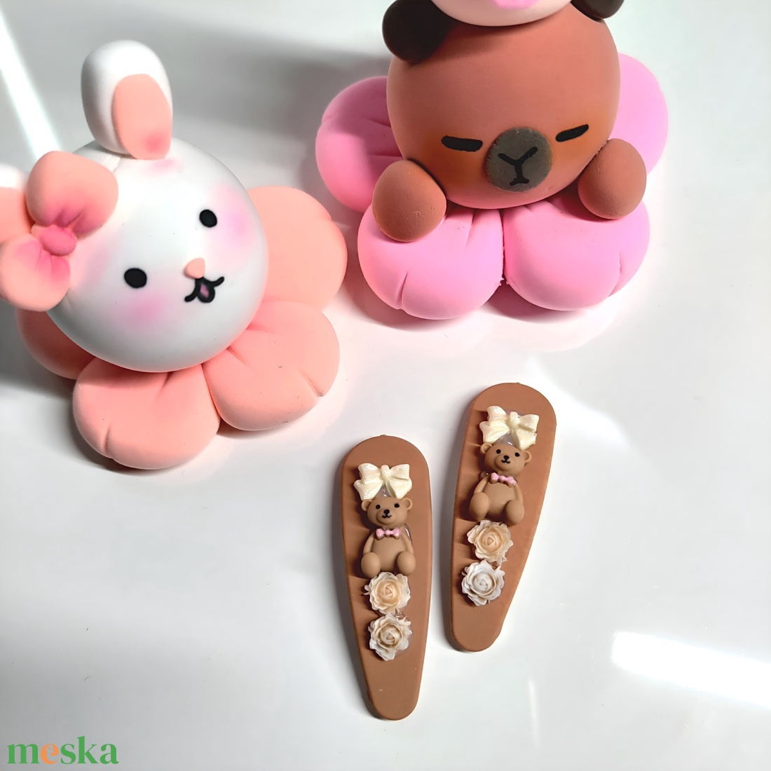 Kisméretű hajcsat - ruha & divat - hajdísz & hajcsat - hajcsat & hajtű - Meska.hu