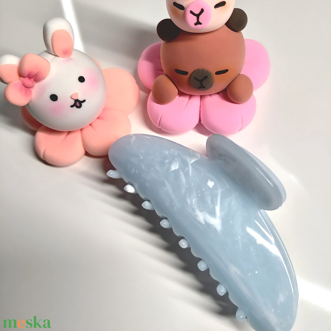 Nagyméretű hajcsat - ruha & divat - hajdísz & hajcsat - hajcsat & hajtű - Meska.hu