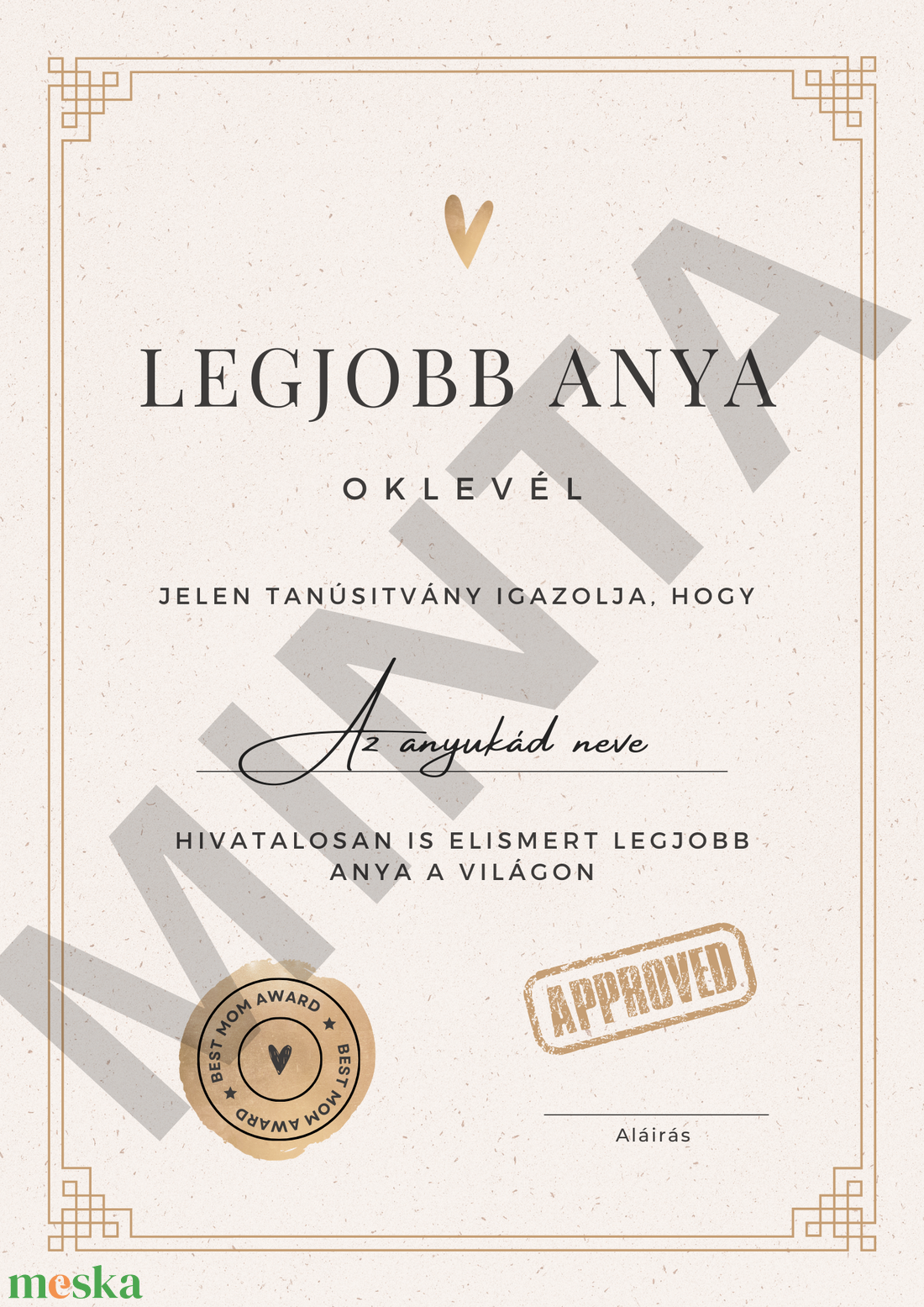 Legjobb Anya / Apa Diploma, Oklevél - művészet - grafika & illusztráció - digitális - Meska.hu Legjobb Anya / Apa Diploma, Oklevél - művészet - grafika & illusztráció - digitális - Meska.hu