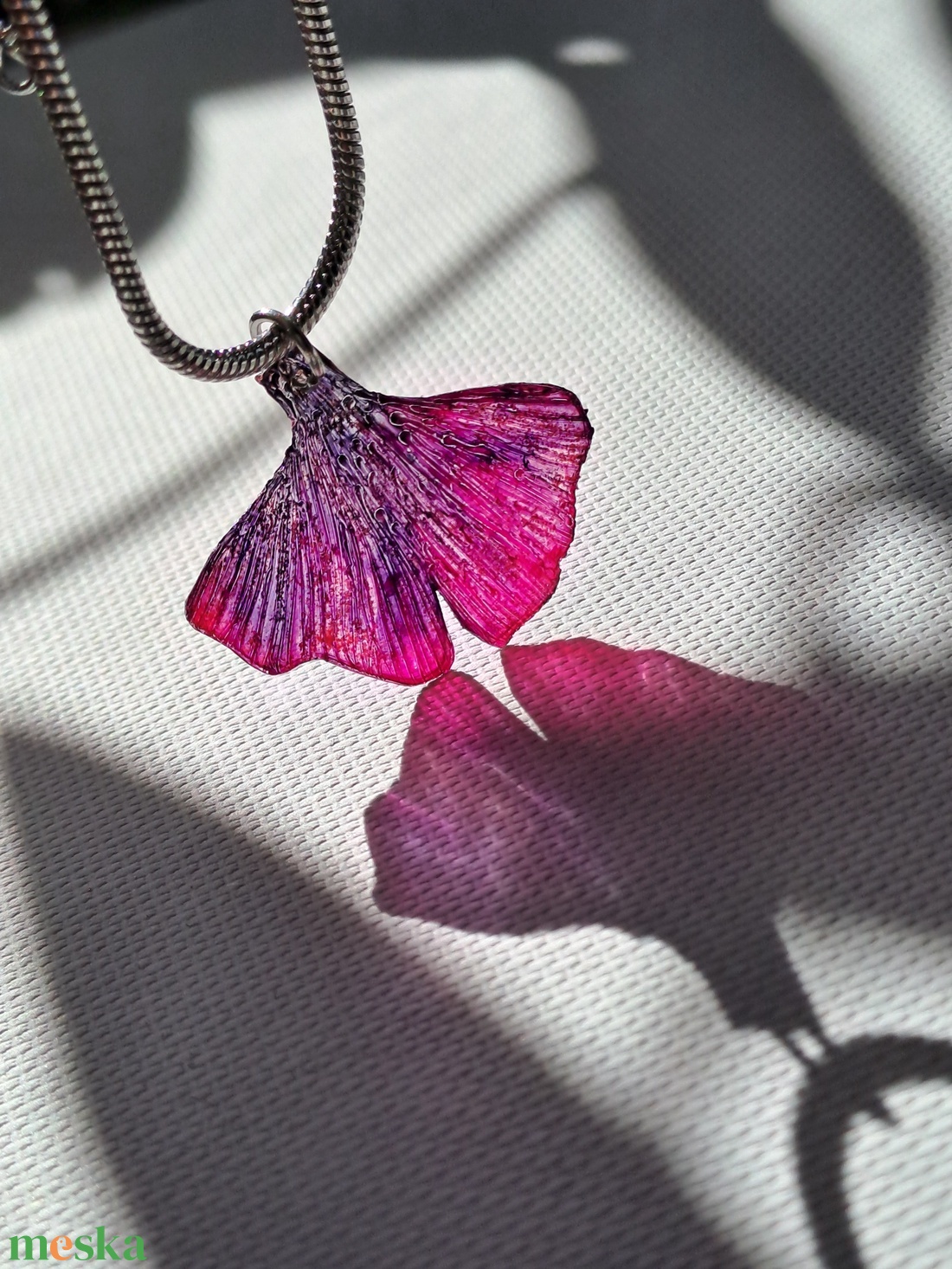 Ginkgo karkötő - fenntartható ékszer - ékszer - karkötő - charm karkötő - Meska.hu
