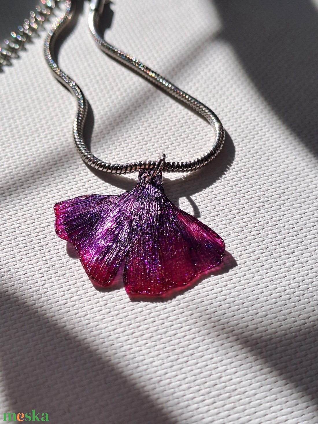 Ginkgo karkötő - fenntartható ékszer - ékszer - karkötő - charm karkötő - Meska.hu