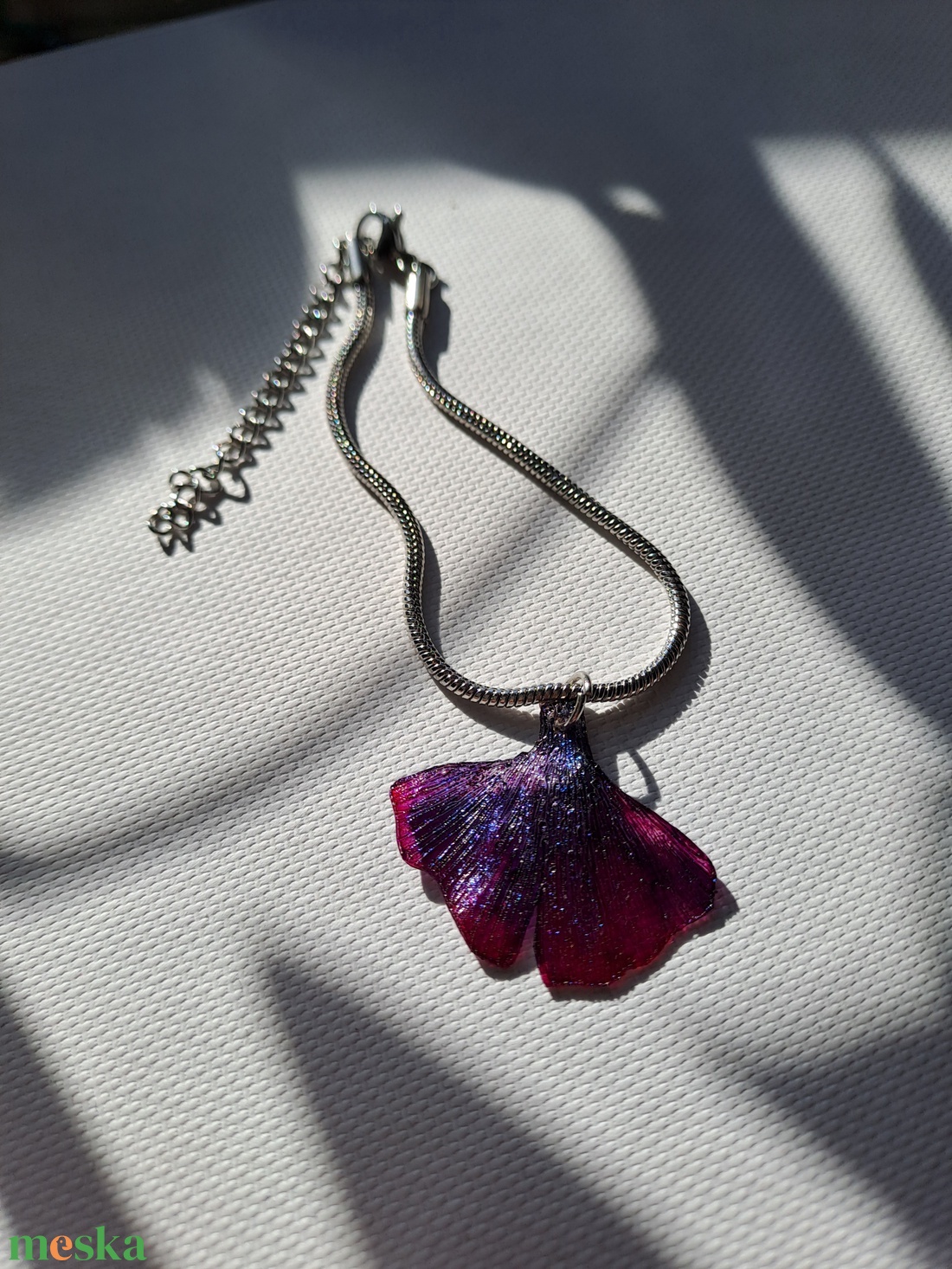 Ginkgo karkötő - fenntartható ékszer - ékszer - karkötő - charm karkötő - Meska.hu