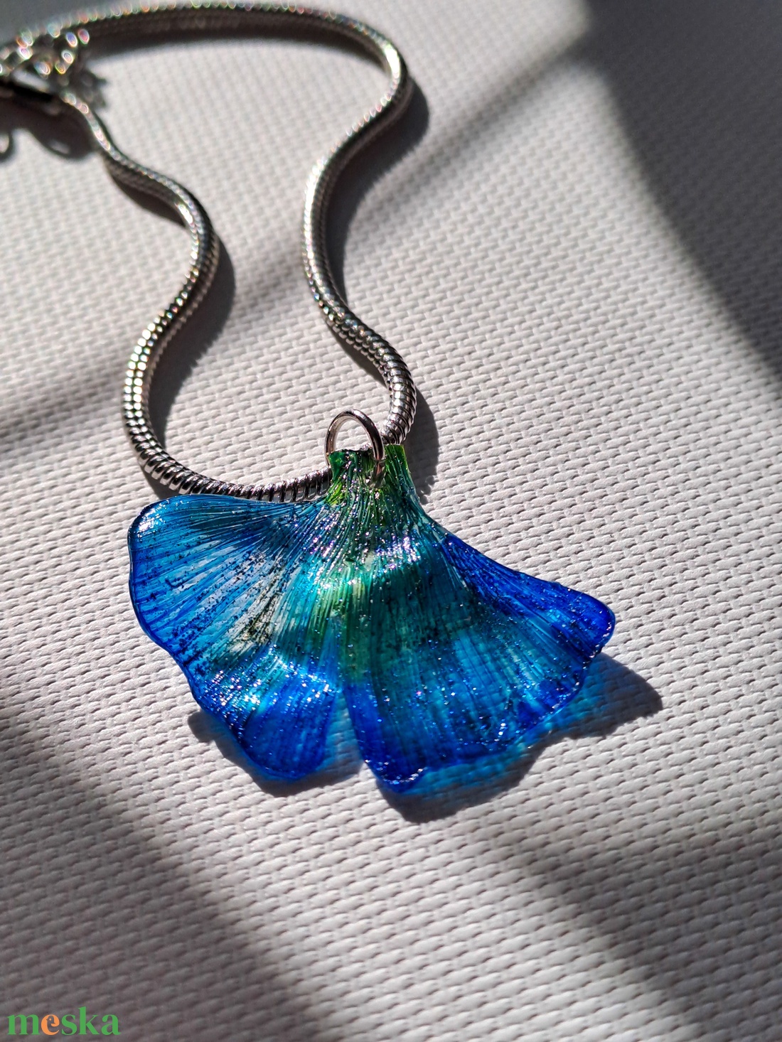 Ginkgo karkötő - fenntartható ékszer - ékszer - karkötő - charm karkötő - Meska.hu