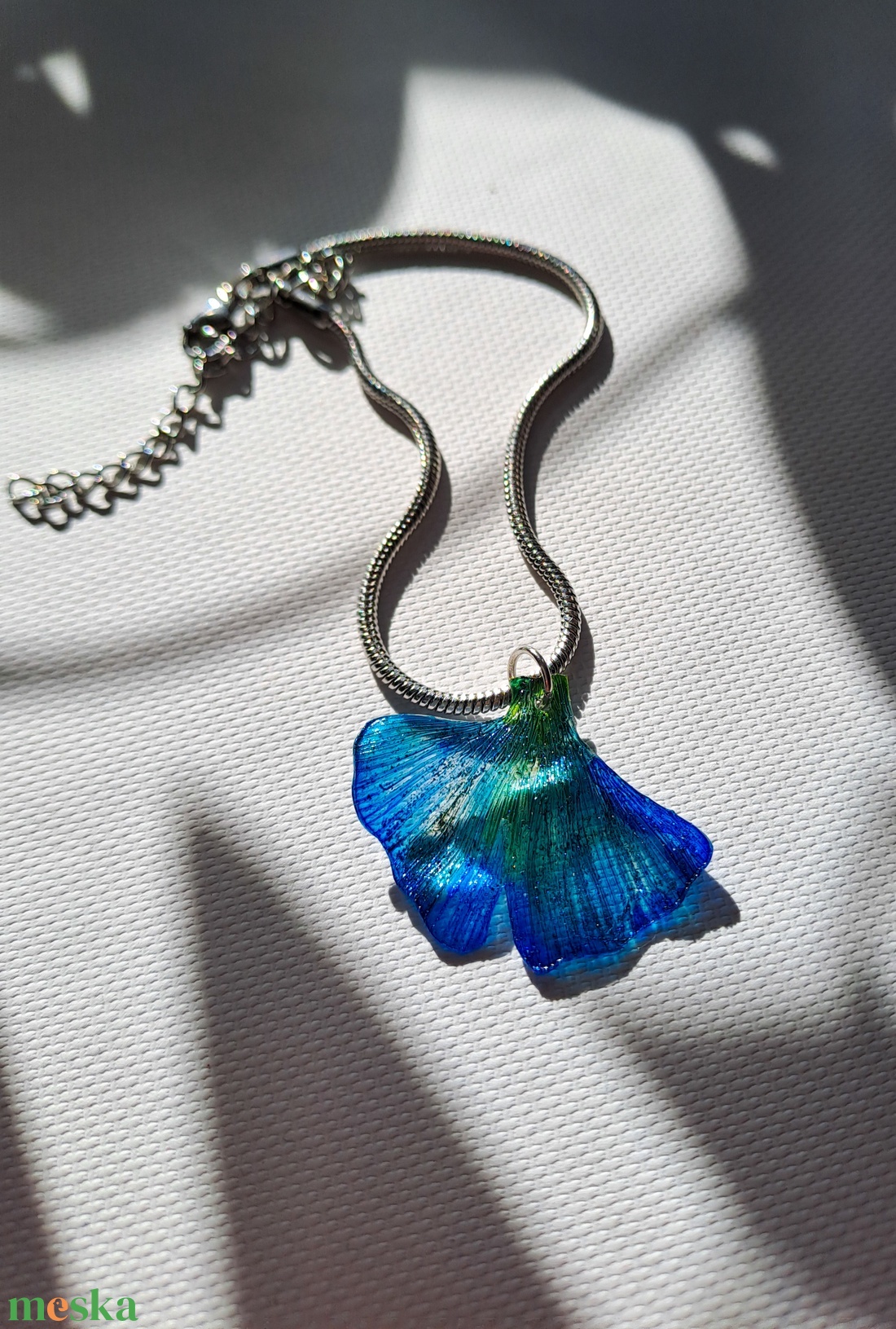 Ginkgo karkötő - fenntartható ékszer - ékszer - karkötő - charm karkötő - Meska.hu