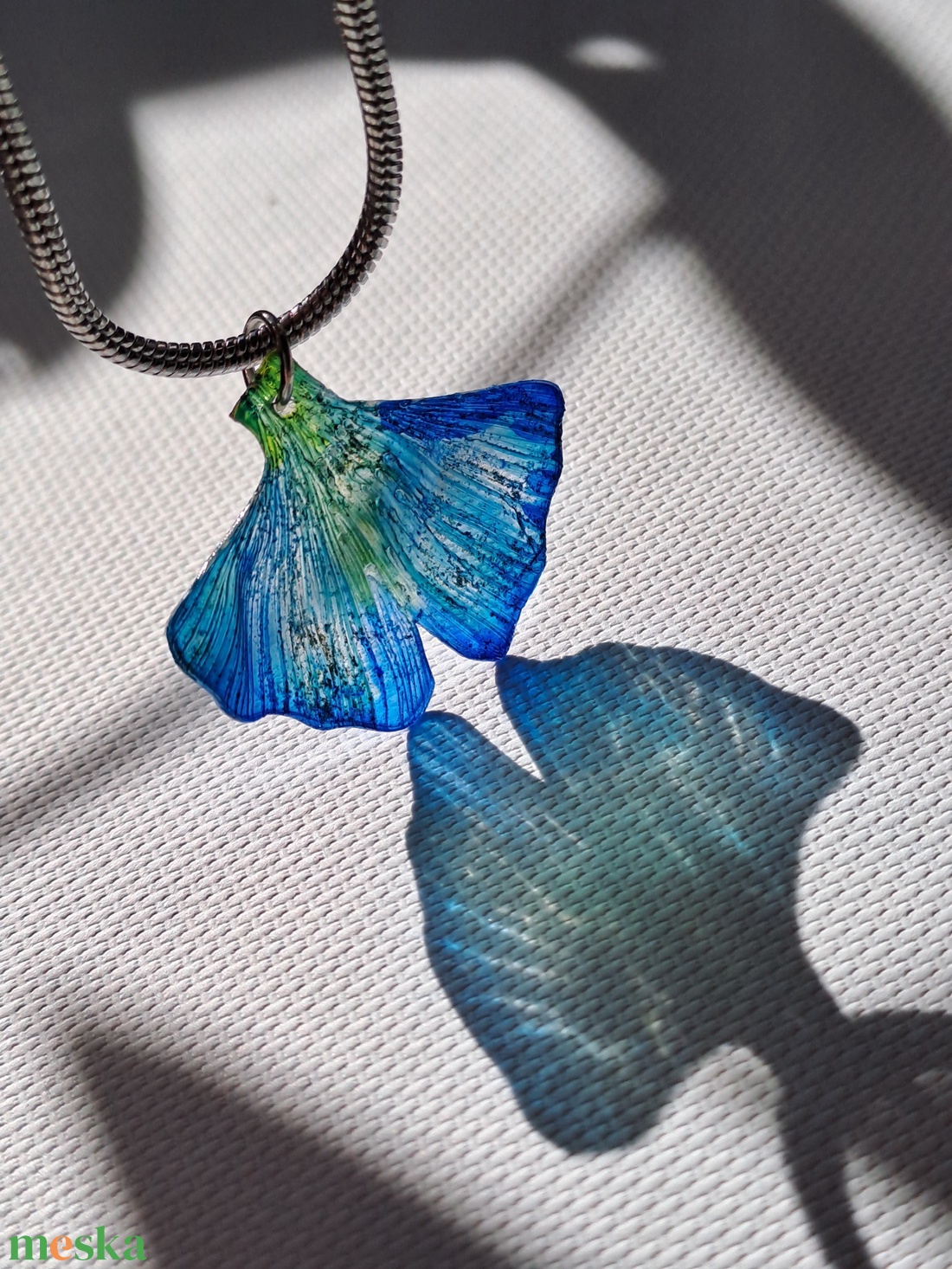 Ginkgo karkötő - fenntartható ékszer - ékszer - karkötő - charm karkötő - Meska.hu