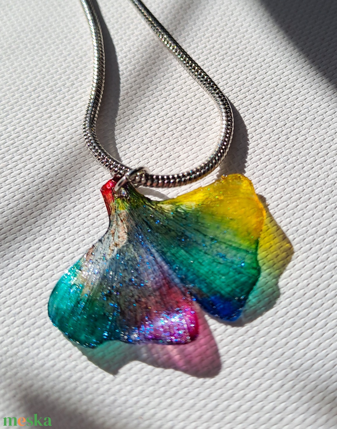 Ginkgo karkötő - fenntartható ékszer - ékszer - karkötő - charm karkötő - Meska.hu