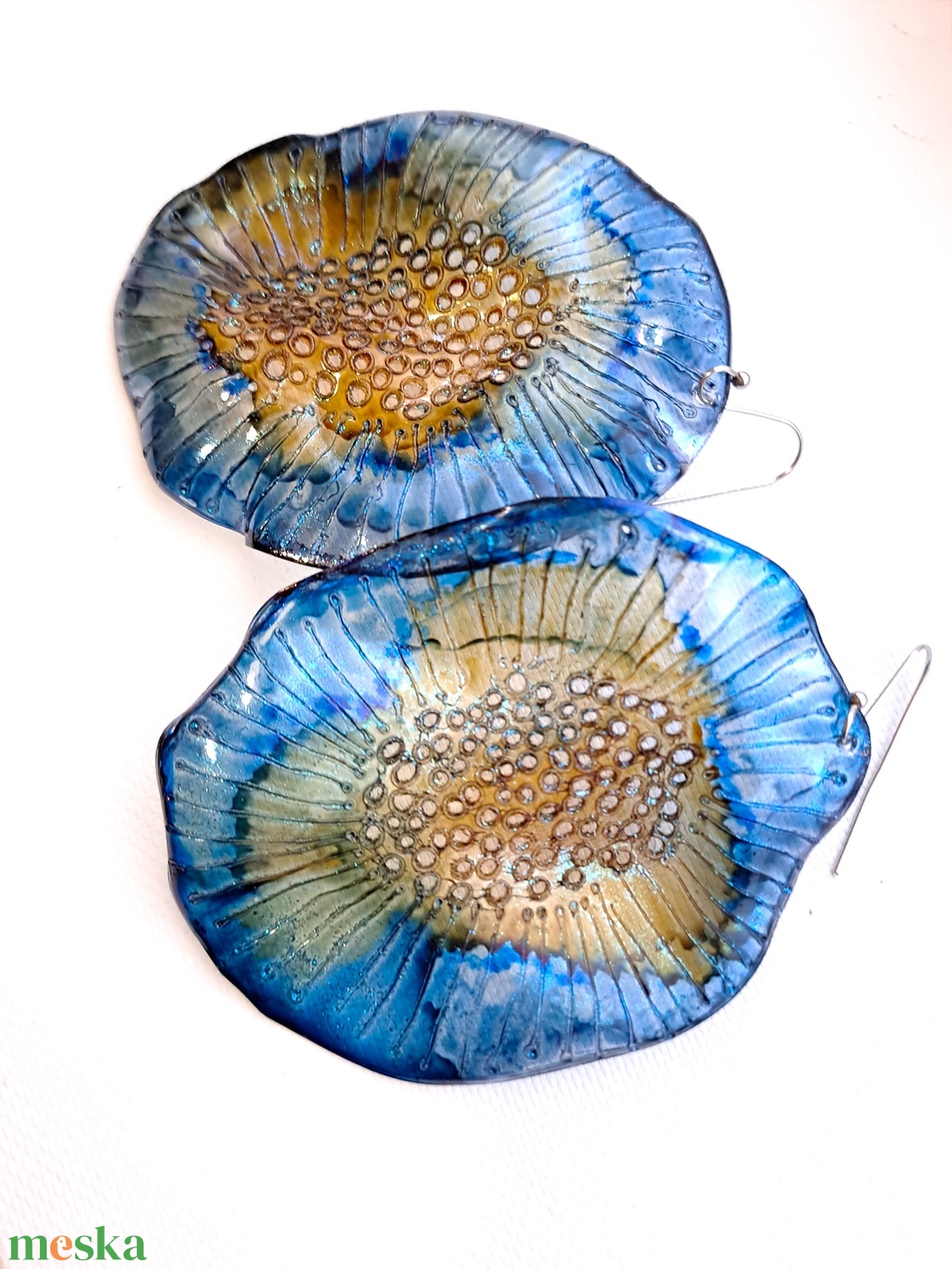 Plabodot fülbevaló - fenntartható ékszer - ékszer - fülbevaló - lógó fülbevaló - Meska.hu