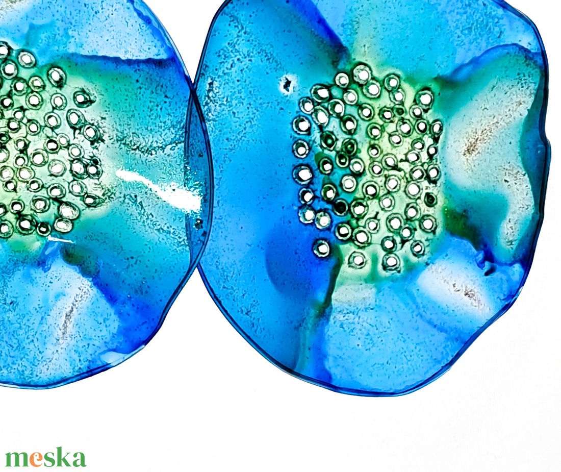 Plabodot fülbevaló - fenntartható ékszer - ékszer - fülbevaló - lógó fülbevaló - Meska.hu