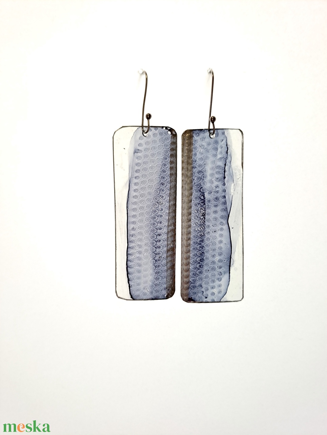 Plabodot fülbevaló - fenntartható ékszer - ékszer - fülbevaló - lógó fülbevaló - Meska.hu