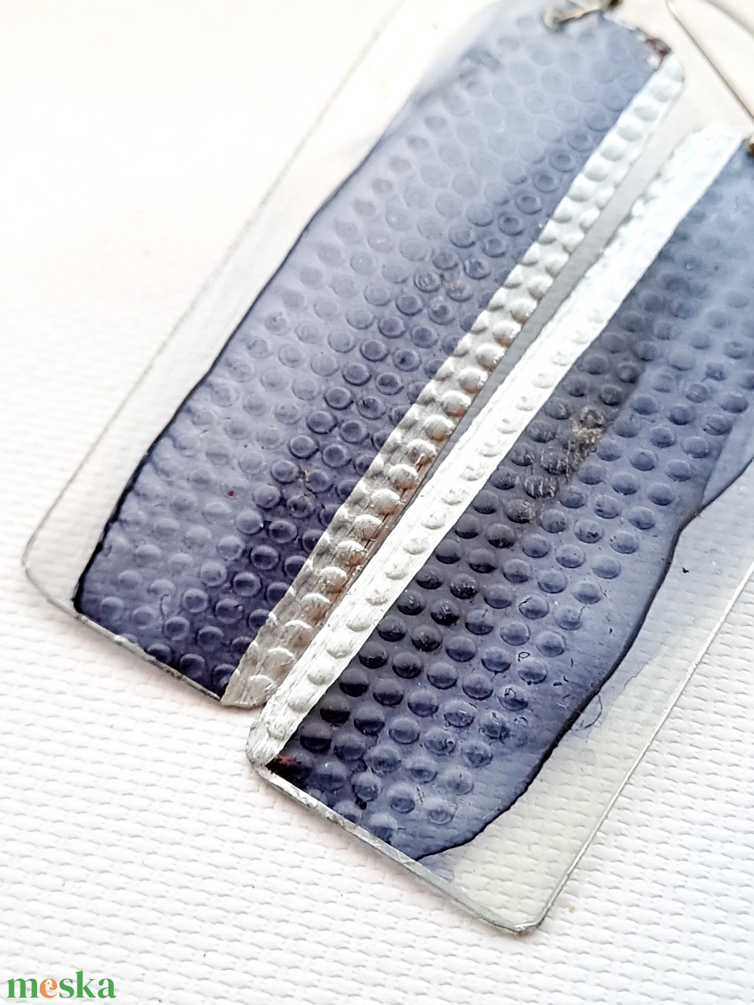 Plabodot fülbevaló - fenntartható ékszer - ékszer - fülbevaló - lógó fülbevaló - Meska.hu